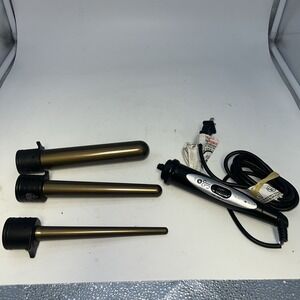 Professional Pretty In A Minute 3 in 1 Styling Wand (Curling Iron) HT016 Working